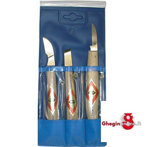 COLTELLI PER LINOLEUM 5238G COLT. PER LINOLEUM linoleum carving tools in plastic kit Prod. SCU