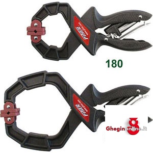 PINZE CON MOLLA PER BLOCCAGGIO CORPO IN NYLON RINFORZATO CONFBRA DI VETRO 5240GF 220 PINZE CON MOLLA clamping pincers Prod. SCU