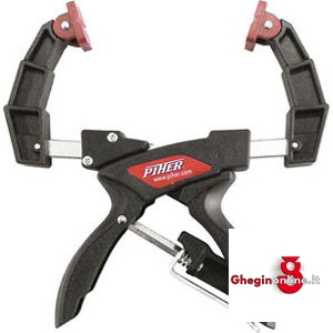 PINZE CON MOLLA PER BLOCCAGGIO CON BRACCI ESTENDIBILI FINO A 150 MM 5240GH PINZE+MOLLA BR.ESTENS. clamping pincers Prod. SCU