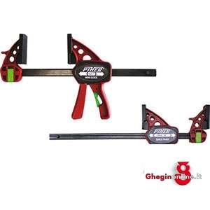 SERRAGIUNTI RAPIDI A CREMAGLIERA FORZA MAX 25 KG 5241A 200 COPPIA SERRAGIUNTI RAP one hand bar clamps Prod. SCU