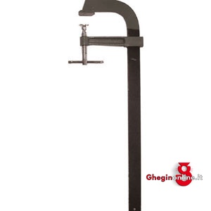 SERRAGIUNTI PER SALDATORI IN ACCIAIO LAMINATO E IMPUGNATURA SCORREVOLE 5243T 2000 SERRAGIUNTIxFALEGNAMI bar clamps Prod. SCU