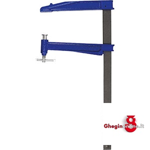 SERRAGIUNTI IN GHISA; ASTA ACCIAIO PROFILATA, ZIGRINATA 5246GH 1000 SERRAGIUNTI UNIV.GHISA universal cast iron bar clamps Prod. SCU