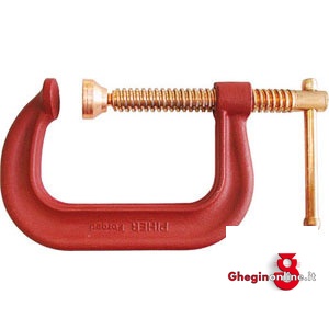 MORSETTI IN ACCIAIO CORPO IN ACCIAIO FORGIATO E VITE RAMATA 5256GRC 200 MORSETTI IN ACCIAIO clamps Prod. SCU