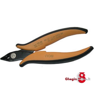 TRONCHESI PER ELETTRONICA E MECCANICA FINE PER TAGLIO LATERALE PER FILI DI RAME E MAT. FERROSO FINO Ø MM 1,3 550L 3 TRONCHESIxELETTRONICA electronic and fine mechanics cutters Prod. SCU
