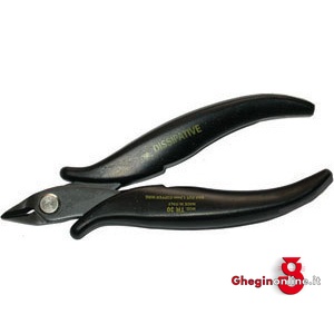 TRONCHESI PER ELETTRONICA SPECIALI PER TAGLIO LATERALE PER FILI DI RAME E MAT. FERROSO FINO Ø MM 1,3 551B 4 TRONCHESIxELETTR.DP. special electronic cutters Prod. SCU