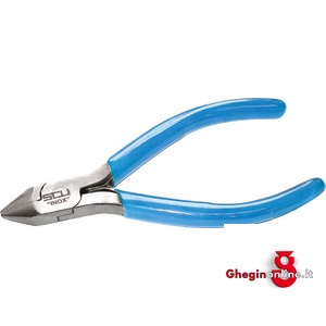 TRONCHESI PER ELETTRONICA E MECCANICA FINE IN INO PER PER TAGLIO LATERALE TESTA SOTTILE PER FILI DOLCI FINO Ø MM 1,2 553B TRONCHESIxEL.MECC.FINE electronic and fine mechanics cutters Prod. SCU