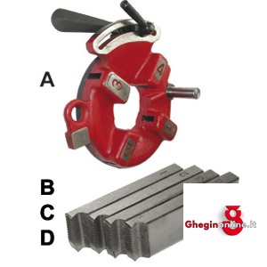 FILETTATRICI ELETTRICHE PER FILETTATURE DX 1/2-2 BSPT 55G FILETTATRICE ELETTRICA threading machines Prod. SCU - immagine 3