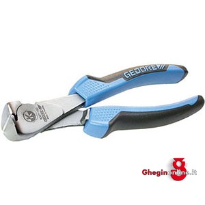 TRONCHESI FRONTALI TESTA CROMATA IMPUGNATURE ISOLATE 567GB TRONCHESI FRONTALI front cutting nippers Orig. Gedore