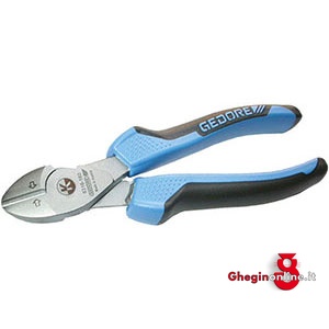 TRONCHESI LATERALI TESTA CROMATA IMPUGNATURE ISOLATE 573GB 200 TRONCHESI LATERALI diagonal cutters Orig. Gedore