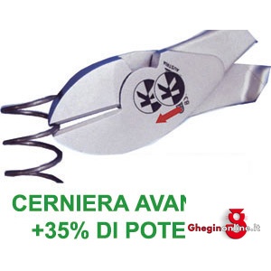 TRONCHESI LATERALI TESTA CROMATA IMPUGNATURE ISOLATE 573GB 180 TRONCHESI LATERALI diagonal cutters Orig. Gedore - immagine 2
