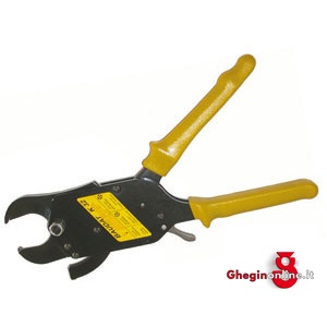TAGLIACAVI ELETTRICI TIPO A CREMAGLIERA CON CRICCHETTO 617GB 305 TAGLIA-CAVI ELETTRICI electrical cable cutters with ratchet Orig. Baudat