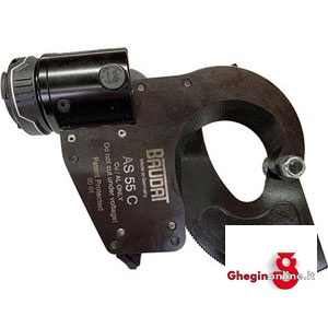 TAGLIACAVI ELETTRICI TIPO A CREMAGLIERA CON CRICCHETTO PER USO CON TRAPANO ELETTRICO ART. 1669A 617GPF TAGLIA-CAVI ELETTRICI electrical cable cutters with ratchet Orig. Baudat