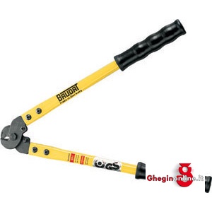 CESOIE A MANO PER FUNI ACCIAIO TESTA IN ACCIAIO CROMO-VANADIO 618GR 720 CESOIE A MANO rope cutters Orig. Baudat