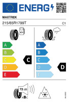 Pneumatici Auto Invernali MAXTREK TREKM7 215/65 R17 99 T - immagine 2