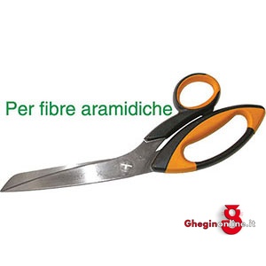FORBICI DA LAVORO LAME ACCIAIO INOX - PER FIBRE ARAMIDICHE 648B FORBICI X LAV.SPEC. serving scissor Prod. SCU