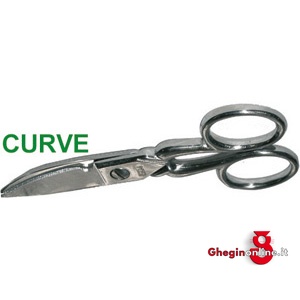 FORBICI CURVE PER ELETTRICISTI 655A FORBICI CURVExELETTR. electrician's scissors Prod. SCU