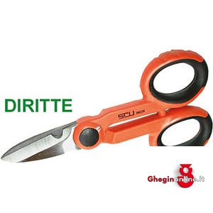 FORBICI DIRITTE PER ELETTRICISTI 656P FORB.DIRITTE x ELETTR. electrician's scissors Prod. SCU