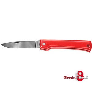 COLTELLI A SERRAMANICO TIPO UNIVERSALE IMPUGNATURA PLASTICA INFRANG.; LAMA INOX 662S COLTELLI A SERRAMANICO pocket knives Prod. SCU