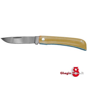 COLTELLI A SERRAMANICO TIPO UNIVERSALE IMPUGNATURA LEGNO; LAMA INOX 662T 180 COLTELLI A SERRAMANICO pocket knives Prod. SCU
