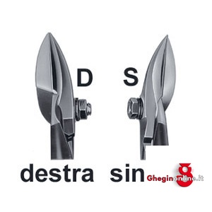 CESOIE PER LAMIERE MOD. UNIVERSALE; USO SX 691GS 275 CESOIE X LAMIERE snips for sheets Prod. SCU - immagine 2