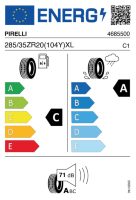 Pneumatici Auto Estivi PIRELLI P-ZEROR 285/35ZR20 (104Y) XL - immagine 3
