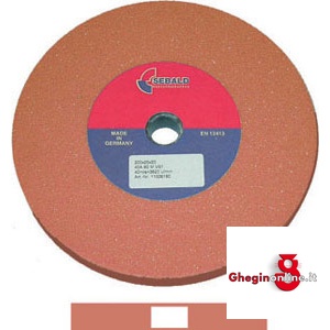 MOLE A DISCO ROSSO/MARRONE IN ELETTROCORINDONE 7010G 400 45M MOLE A DISCO ROSSE grinding wheels Orig. H. Sebald