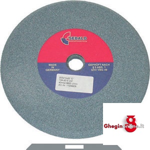 MOLE A SMUSSO PER SEGHE IN ELETTROCORINDONE COLORE GRIGIO 7022G 150 8 MOLE A SMUSSO x SEGHE grinding wheels Orig. H. Sebald