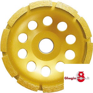 DISCHI DIAMANTATI PER FRESARE A CENTRO DEPRESSO 7099GAL DISCHI DIAMANTATI diamond grinding cups Prod. SCU