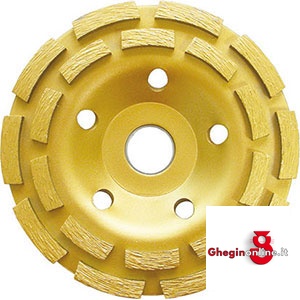DISCHI DIAMANTATI PER FRESARE A CENTRO DEPRESSO 7099GBL 180 DISCHI DIAMANTATI diamond grinding cups Prod. SCU