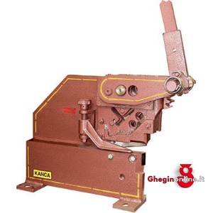 CESOIE A LEVA PER LAMIERA E FERRO QUADRO, PIATTO E TONDO E PROFILATI 710G 2 CESOIE A LEVA plate and round steel shears Orig. KANCA
