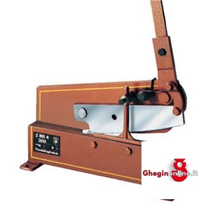 CESOIE A LEVA PER LAMIERE COLTELLI LUNGHI MM 300 712G 3 CESOIE A LEVA plate and round steel shears Orig. Peddinghaus