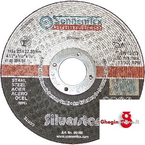 MOLE SOTTILI PER TAGLIARE METALLI TIPO UNIVERSALE CENTRO PIANO 7136G 230 MOLE DA TAGLIO METALLI rough grinding wheeIs for metall Orig. Sonnenflex