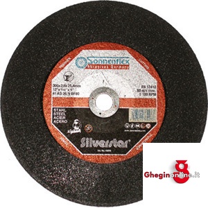 MOLE SOTTILI PER TAGLIARE METALLI TIPO SPECIALE PER USO A SECCO, PER MACCHINE PORTATILI CON SUPPORTO 7145G 350 MOLE DA TAGLIO METALLI rough grinding wheeIs for metall Orig. Sonnenflex