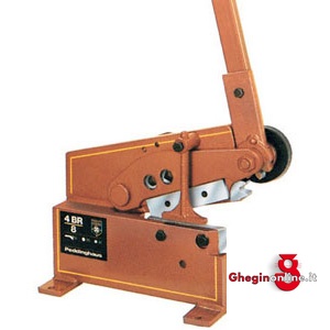 CESOIE A LEVA PER LAMIERE FERRO TONDO E QUADRO 714G CESOIE A LEVA plate and round steel shears Orig. Peddinghaus