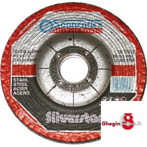 MOLE A DISCO PER SGROSSARE METALLI GRANA 24 7165G 230 8 MOLE DA SGROSSO METAL. rough grinding wheeIs for metal Orig. Sonnenflex