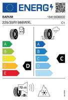 Pneumatici Auto Invernali BARUM POL-6 225/35 R19 88 W XL - immagine 2