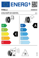 Pneumatici Auto Invernali PIRELLI WI-SZ3 245/45 R18 100H XL - immagine 3