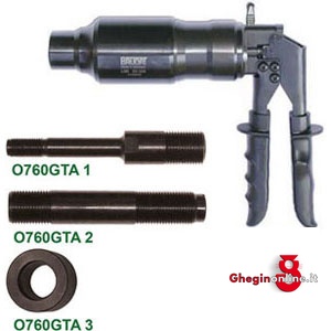 PUNZONATRICI IDRAULICHE PER LAMIERA 760GT 6 PUNZONATRICI IDRAUL. oil-hydraulic punchers for steel and stainless steel sheet Orig. Baudat