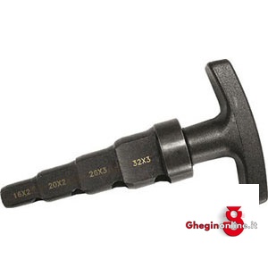 CALIBRATORE - SBAVATORE PER TUBI MULTISTRATO 775VD CALIBR.-SBAVAT. X TUBI calibrators - debutting tools Prod. SCU