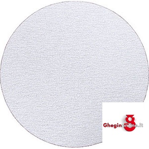 DISCHI ABRASIVI VELCRATI IN CARTA RESINATA AL CORINDONE STEREATO - SENZA FORI, Ø MM 150.VELOCITÀ' MASSIMA 80 M/S. 7805B 600 DISCHI VELCR. CORINDONE abrasive disks Prod. SCU