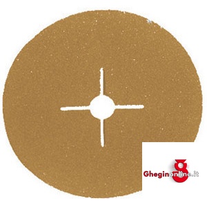 DISCHI ABRASIVI DI FIBRA RESINATI IN ELETTROCORINDONE; Ø MM 125 7829GA 120 DISCHI ABR.F.R. mm.125 fibre abrasive disks Prod. SCU