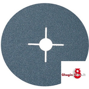 DISCHI ABRASIVI DI FIBRA RESINATI Ø MM 125 7830GF 24 DISCHI ABR.F.R. mm.125 fibre abrasive disks Orig. Sonnenflex