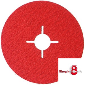 DISCHI ABRASIVI DI FIBRA RESINATI Ø MM 115 7831GA 40 DISCHI ABR. RESINATI fibre abrasive disks Orig. Sonnenflex