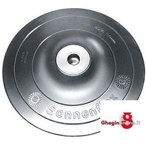 PORTADISCHI ABRASIVI GOMMA FLESSIBILE 7834GR 180 PORTADISCHI ABRASIVI rubber backing pads Orig. Sonnenflex