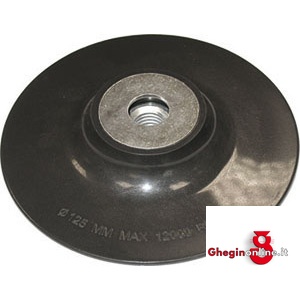 PORTADISCHI ABRASIVI GOMMA RIGIDA 7834GS 180 PORTADISCHI ABRASIVI rubber backing pads Prod. SCU