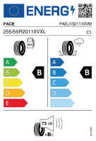 Pneumatici Auto Estivi PACE IMPERO 255/55 R20 110V XL - immagine 2