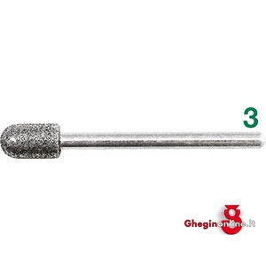 MOLE ABRASIVE AL BORAZON FORMA CILINDRICA TESTA SFERICA 7884CD 4 MOLE ABR.BORAZON CIL.TESTA SFER. bornitrid grinding points Prod. SCU