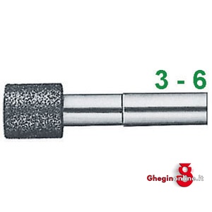 MOLE ABRASIVE AL BORAZON FORMA CILINDRICA 7884GA 10 MOLE ABR. AL BORAZON bornitrid grinding points Prod. SCU