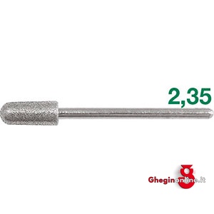 MOLE ABRASIVE DIAMANTATE FORMA CILINDRICA TESTA SFERICA 7884GBD 5 MOLE ABR.DIAM. CIL.TEST.SFER. diamond grinding points Prod. SCU