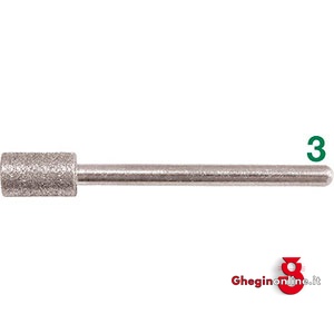 MOLE ABRASIVE DIAMANTATE FORMA CILINDRICA 7884GEA 2 MOLE ABR.DIAM CIL. diamond grinding points Prod. SCU